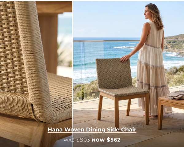 Hana Woven Dining Side Chair