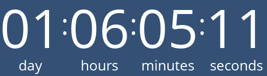 Countdown to the sale's end.