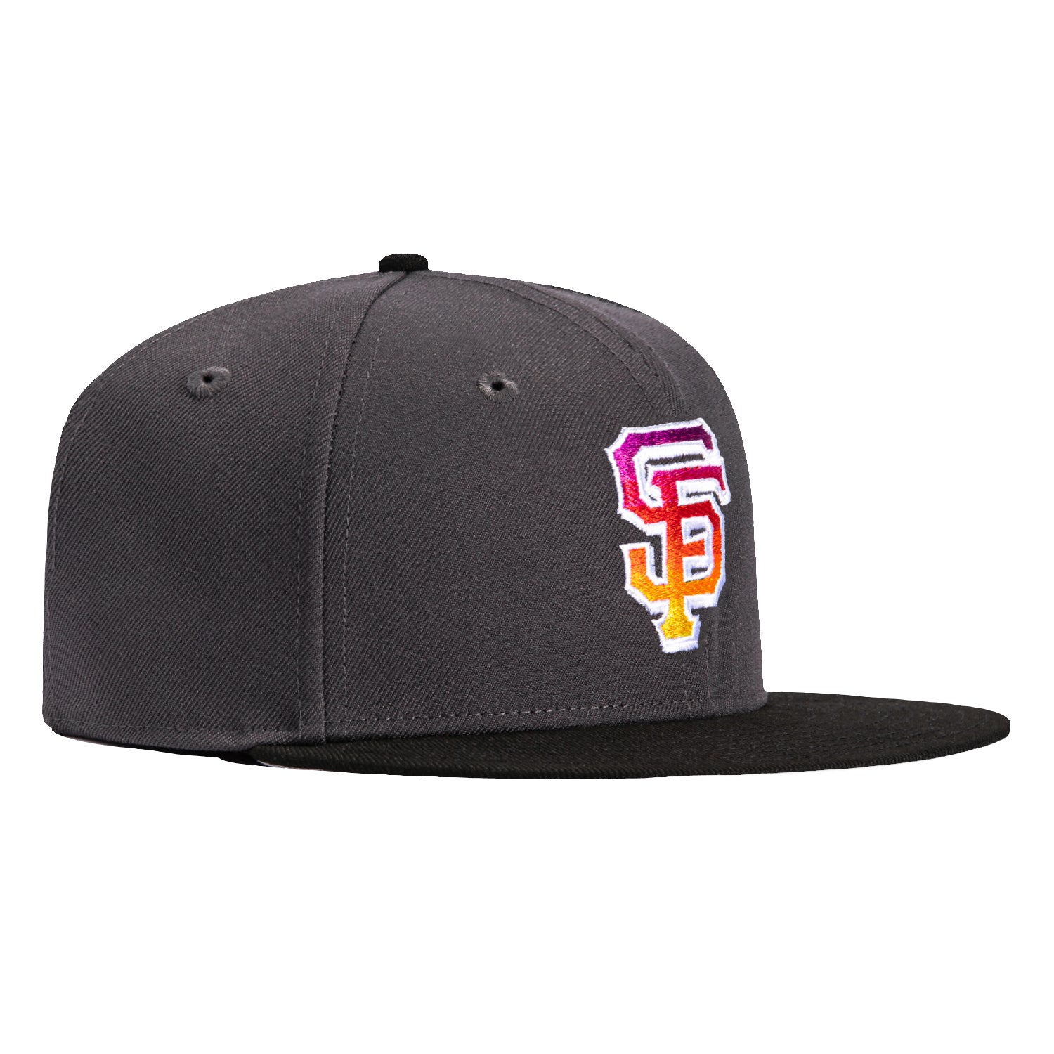 Image of New Era 59Fifty San Francisco Giants Gradient Hat - Graphite, Black