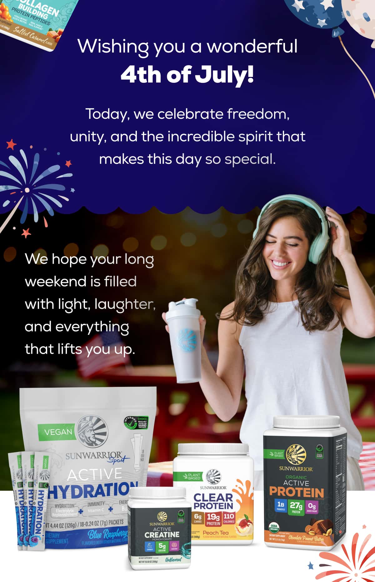Wishing you a wonderful 4th of July!  Today, we celebrate freedom, unity, and the incredible spirit that makes this day so special.   We hope your long weekend is filled with light, laughter, and everything that lifts you up.
