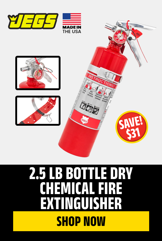 2.5 lb Bottle Dry Chemical Fire Extinguisher