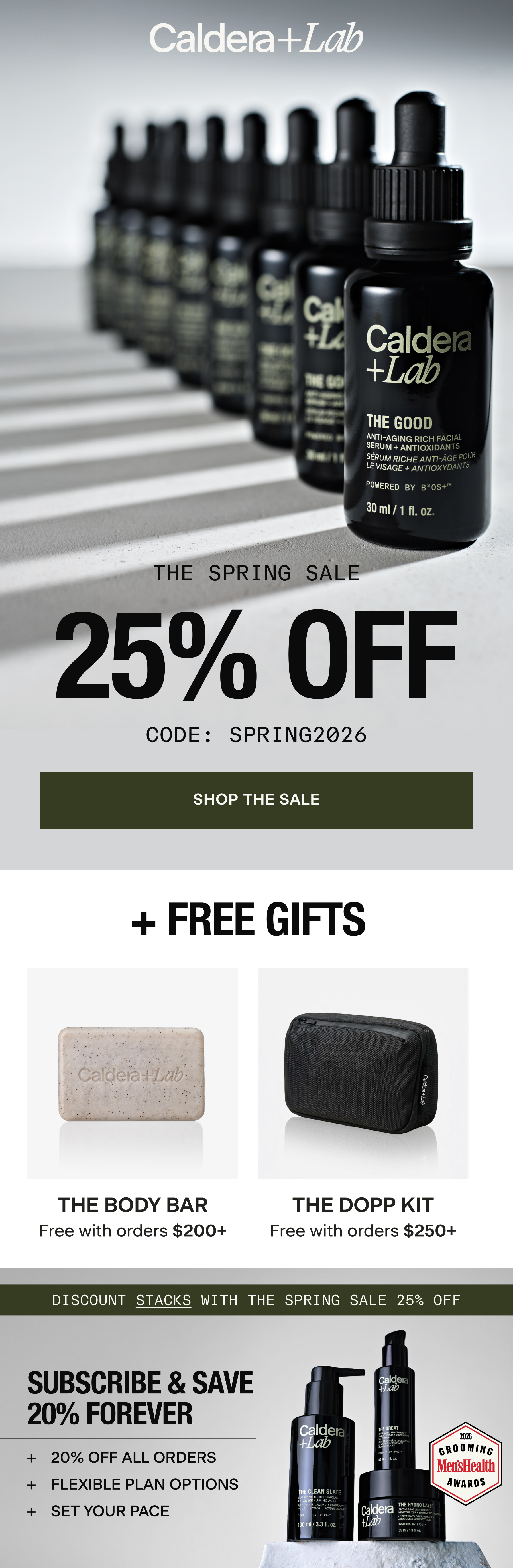 THE SPRING SALE  25% OFF