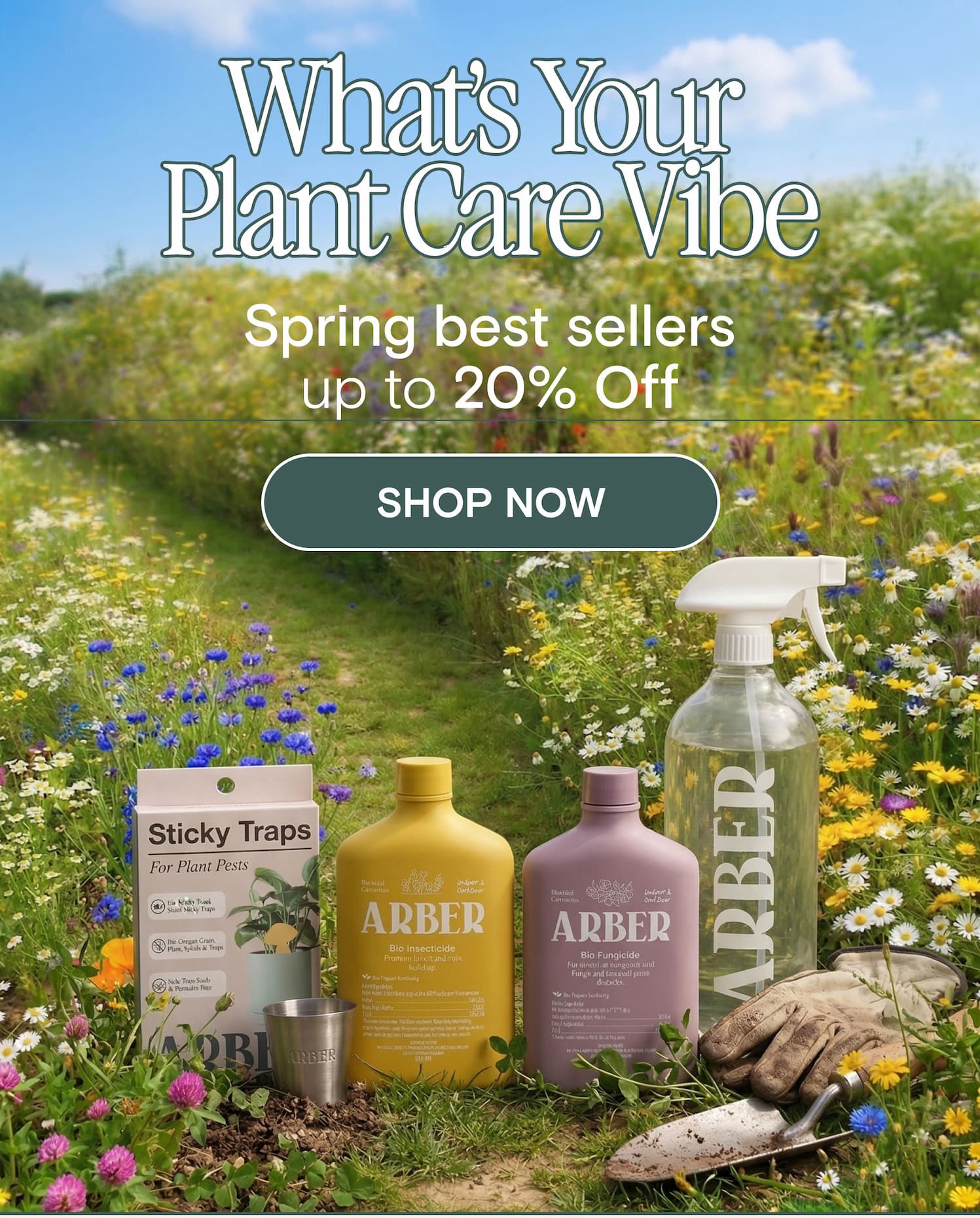 What’s Your  Plant Care Vibe Spring best sellers up to 20% Off