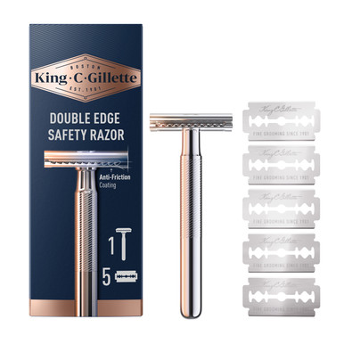 Image of King C. Gillette Double Edge Safety Razor