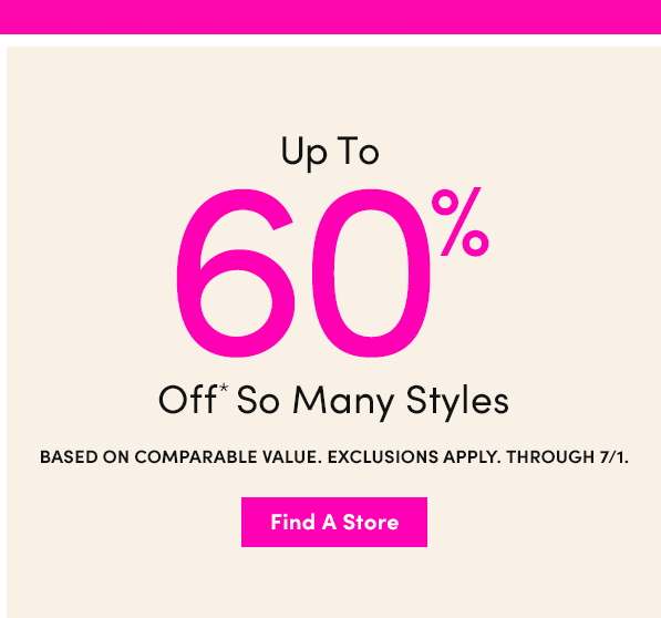 Up to 60% OFF
