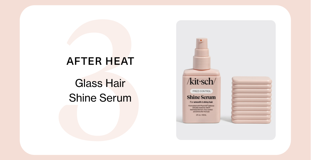 After Heat. Glass Hair Shine Serum