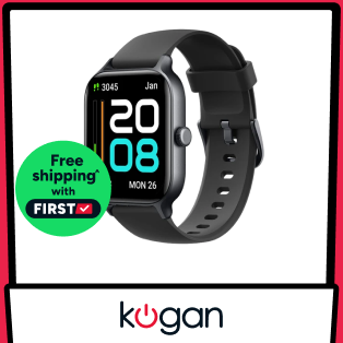 Kogan Active 4 Elite GPS Smart Sports Watch (Graphite) Product Image