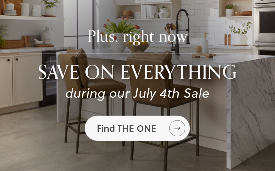 Plus, right now, save on everything during our July 4th sale - Find the One