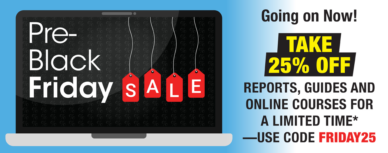 Pre-Black Friday Sale going on now!