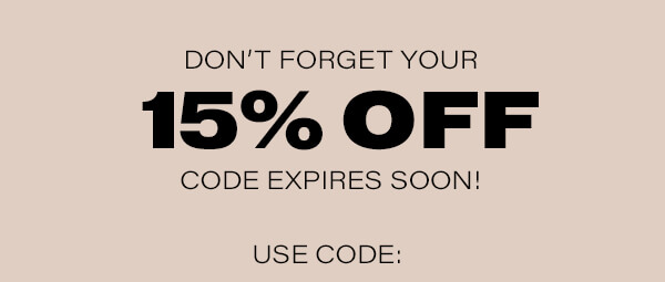 Your code expires soon!