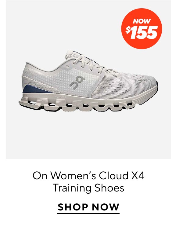 Now $155 On Womens Cloud X4 Training Shoes