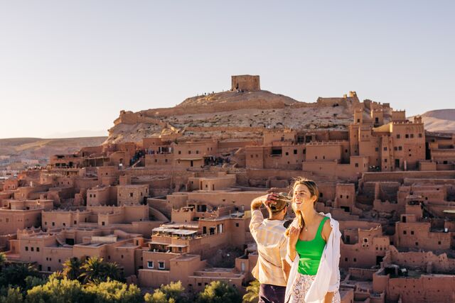 Hike through Aït Benhaddou in Morocco