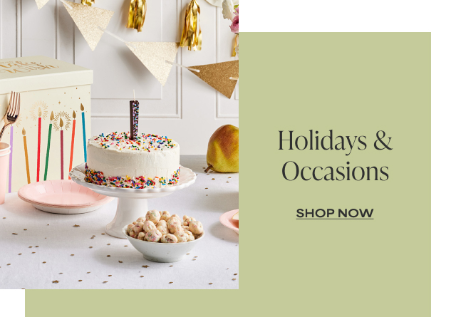 Holidays & Occasions 