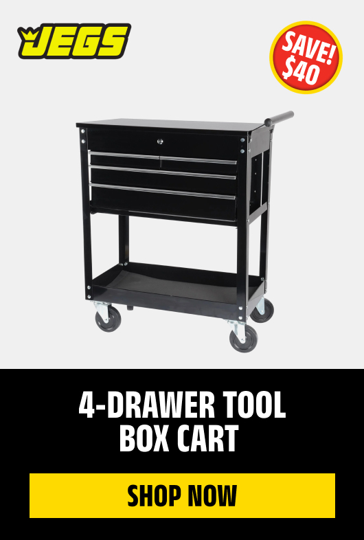 4-Drawer Tool Box Cart