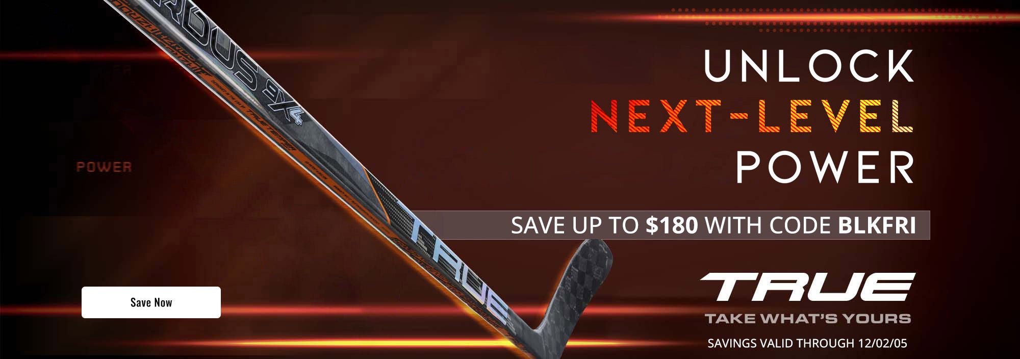 True HZRDUS hockey sticks. Unlock next-level power. Save up to $180 with code BLKFRI. Savings valid through 12/2/25.