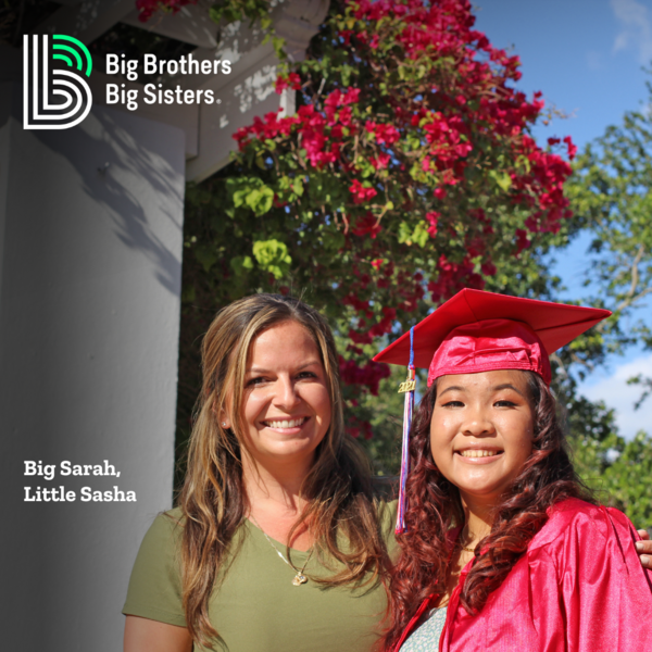 Big Brothers Big Sisters photo of Sarah (a Big), and Sasha (a Little)