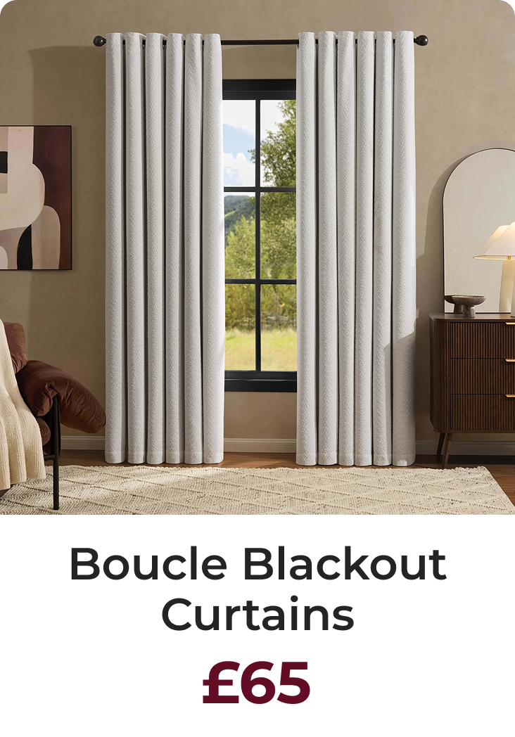 Boucle Blackout Curtains