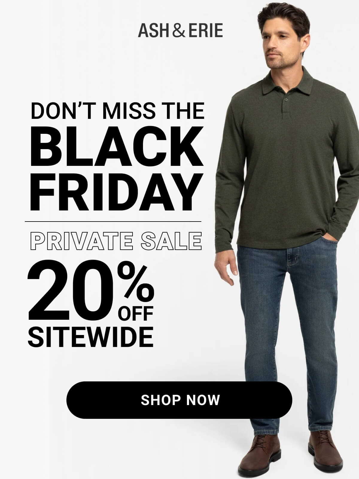 Don't Miss Black Friday Sale | 20% Off Sitewide