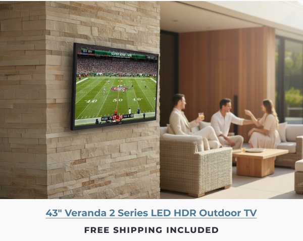 43in Veranda 2 Series LED HDR Outdoor TV