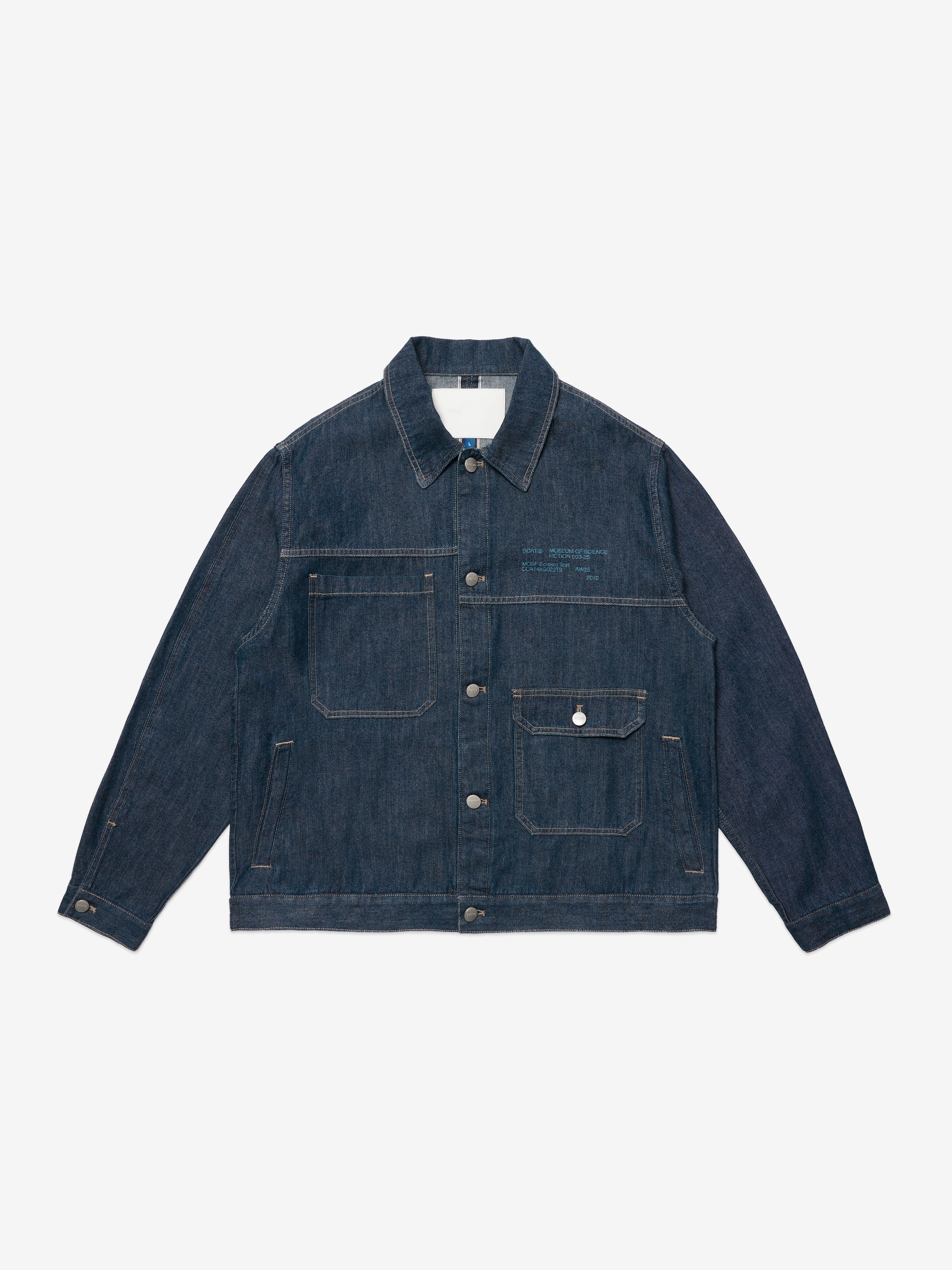 Image of Parallax Selvedge Denim Chore - Indigo