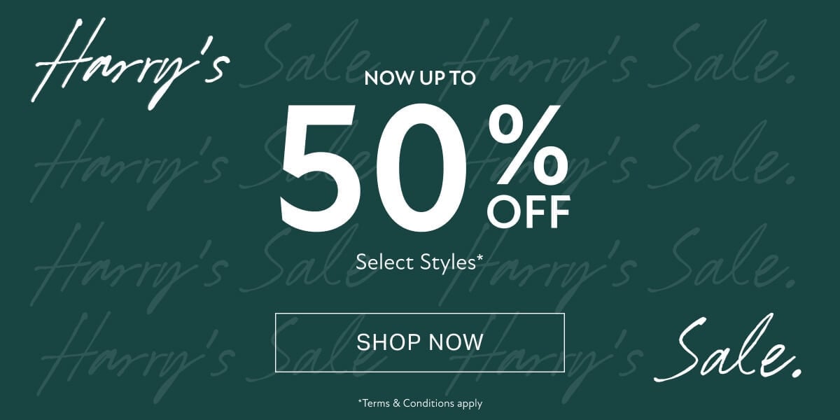 Harry's Sale: Now Up To 50% Off Select Styles*