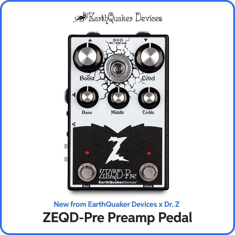 ZEQD-Pre Preamp Pedal