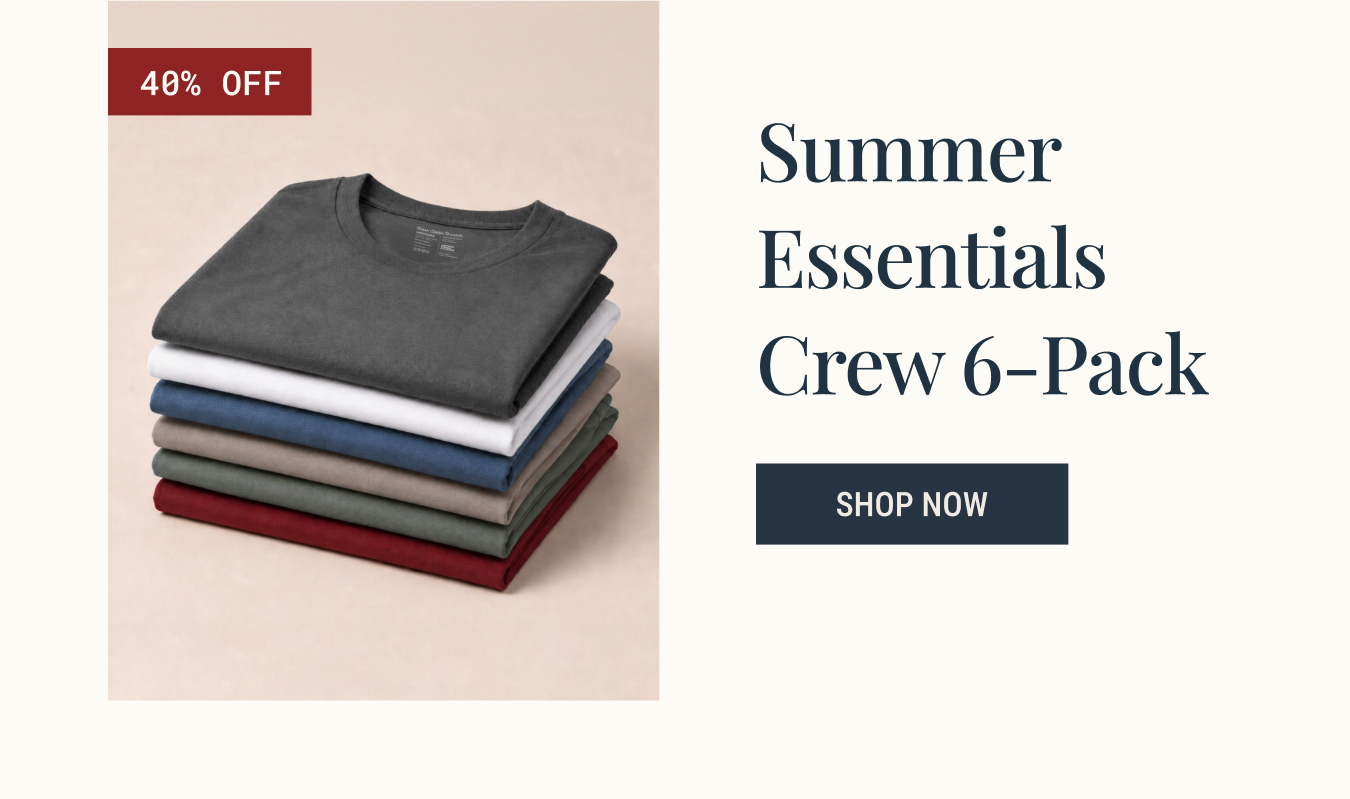 Summer essentials crew 6-pack
