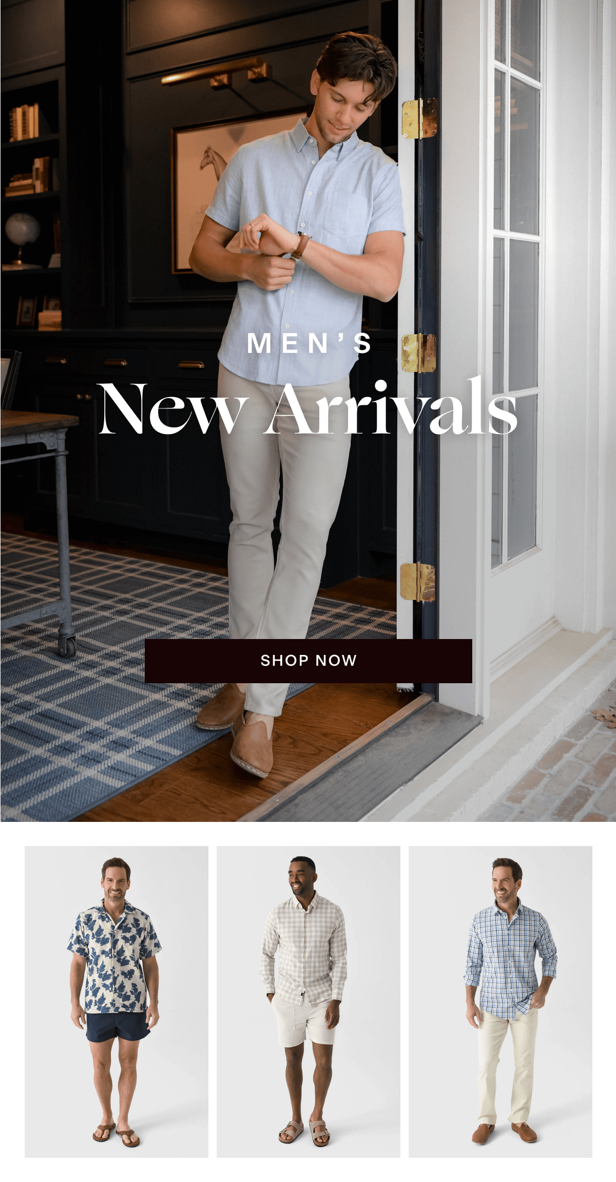 New Arrivals for Him