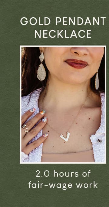 Diana Gold Pendant Necklace