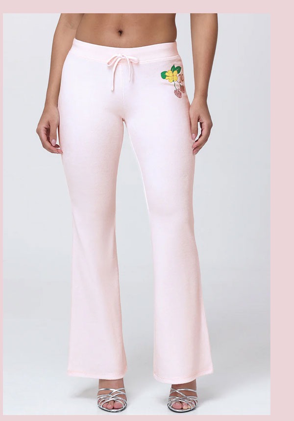 Cherry Heritage Wide Leg Pants