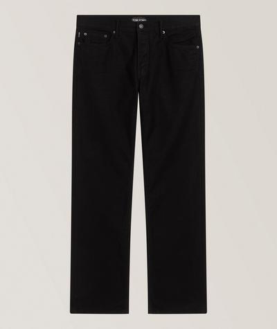 TOM FORD - Straight-Fit Moleskin Pants