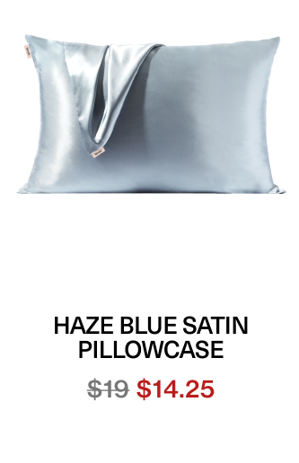 Standard Satin Pillowcase – Haze Blue
