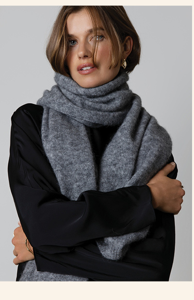 Hailey Luxe Whisper Knit Scarf