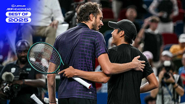 Lexus ATP Head2Head | Medvedev vs Tien