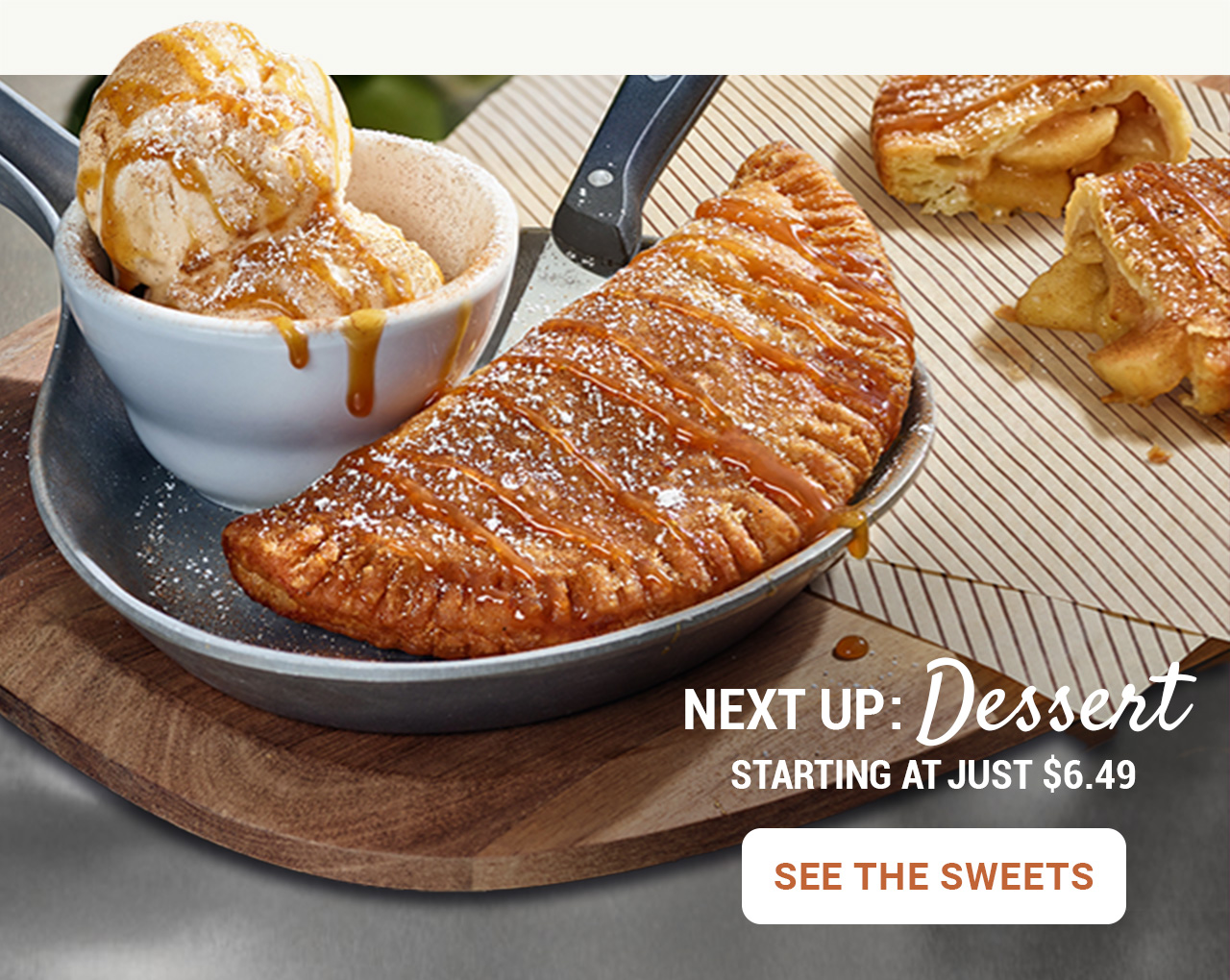 Next up: Dessert