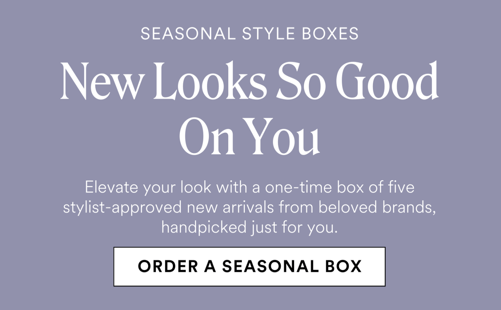 Shop Style Boxes
