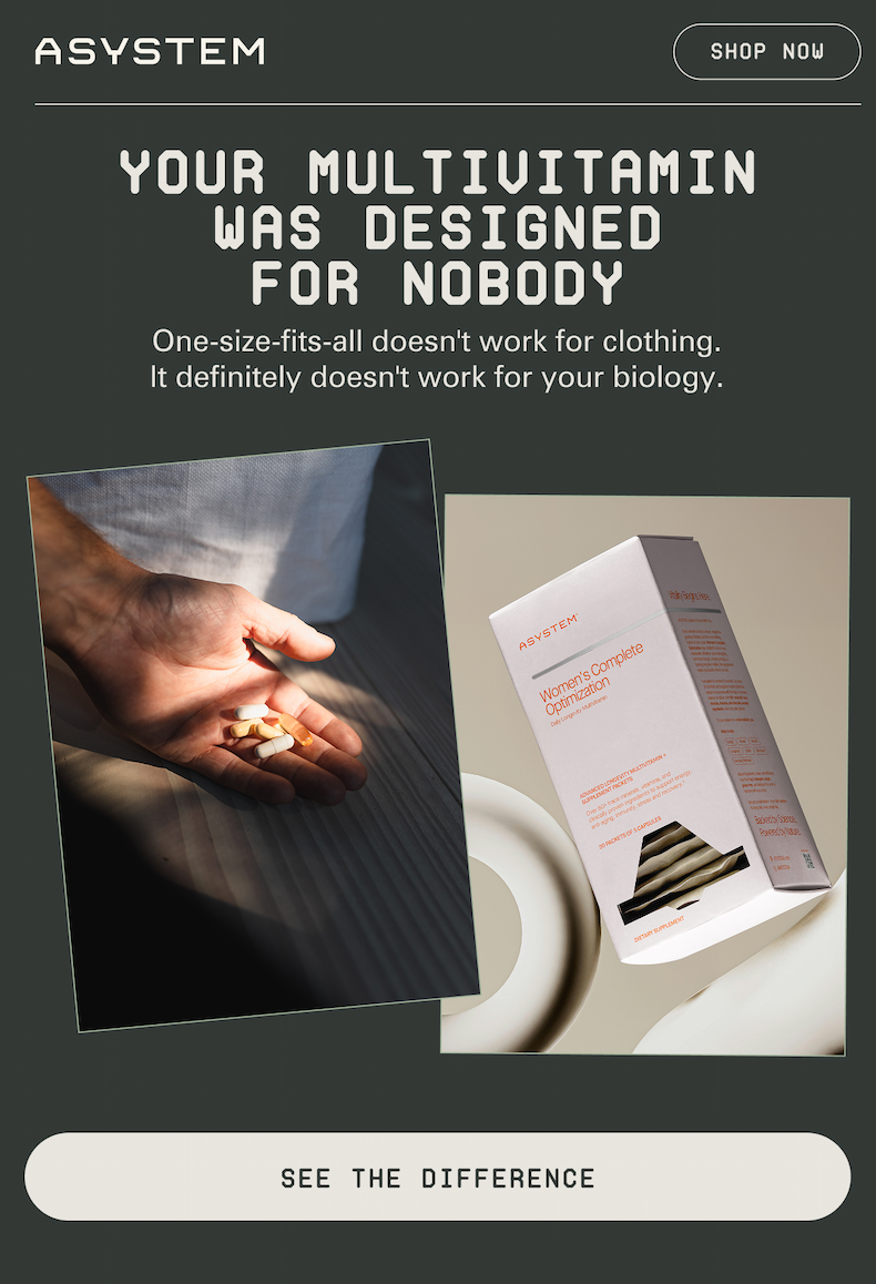 Your mullti vitamins was designed for nobody