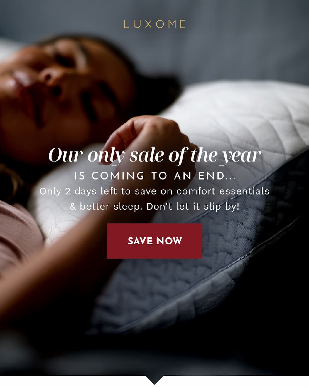Our only sale of the year is ending | SAVE NOW