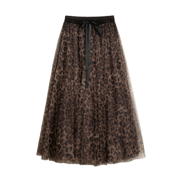 Leopart Print Skirt 