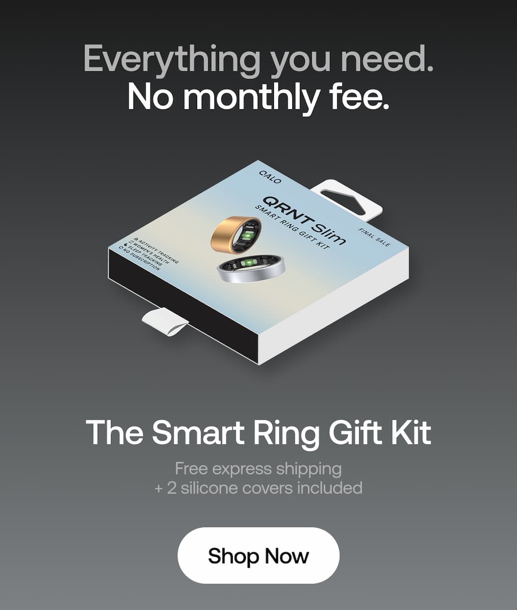 Everything you need. No monthly fee.