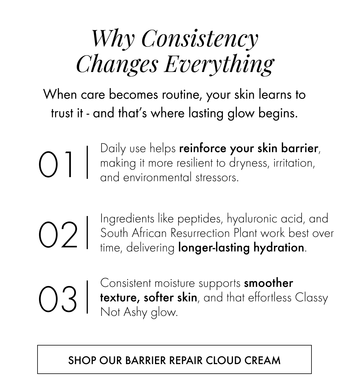 Why Consistency Changes Everything