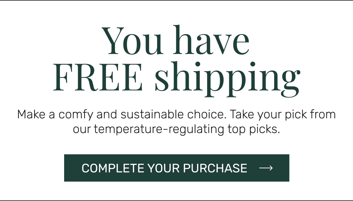 You have FREE shipping