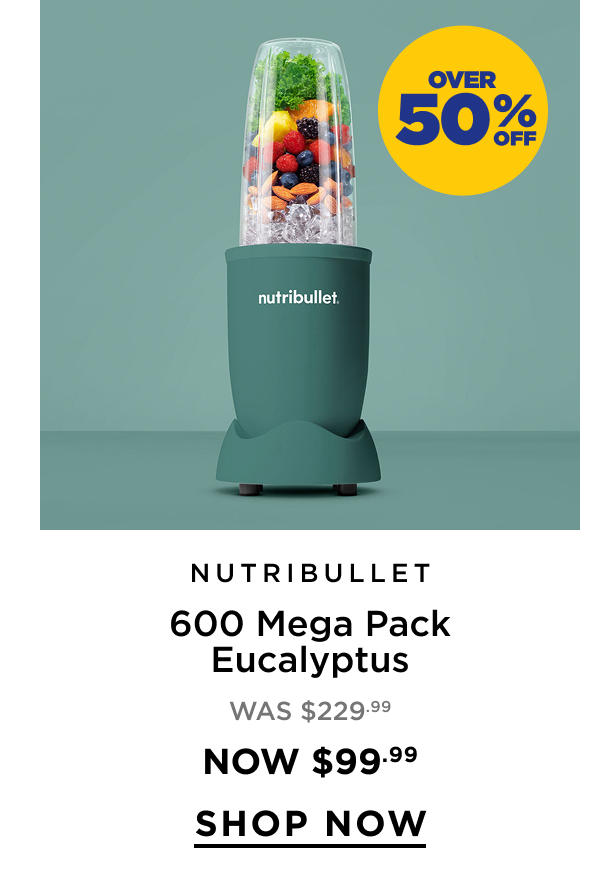 NutriBullet 600 Mega Pack Eucalyptus