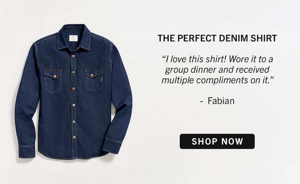Shoals Denim Shirt in Double Dye
