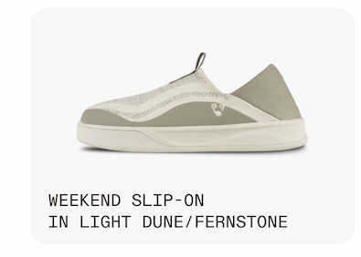 Weekend Slip on Light Dune / Fernstone 