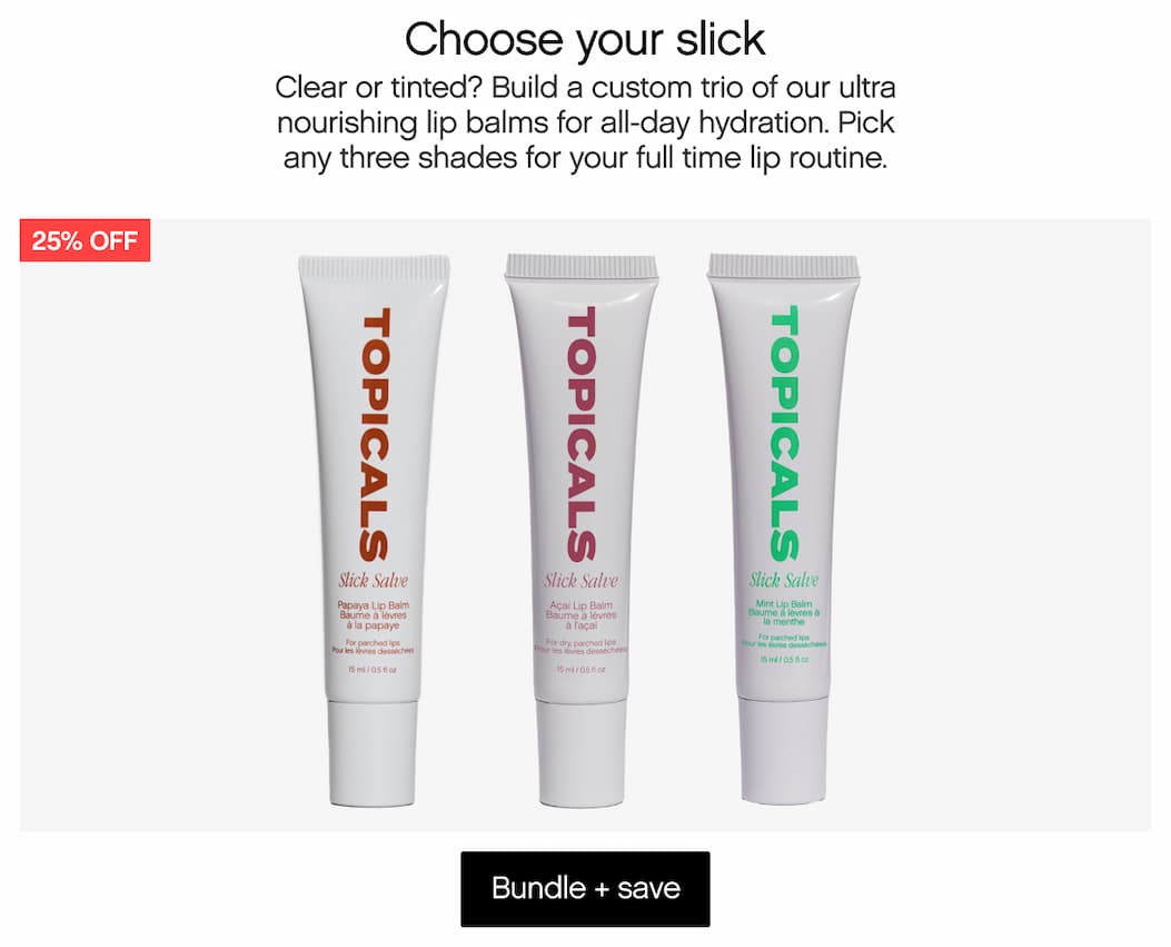 Choose your slick