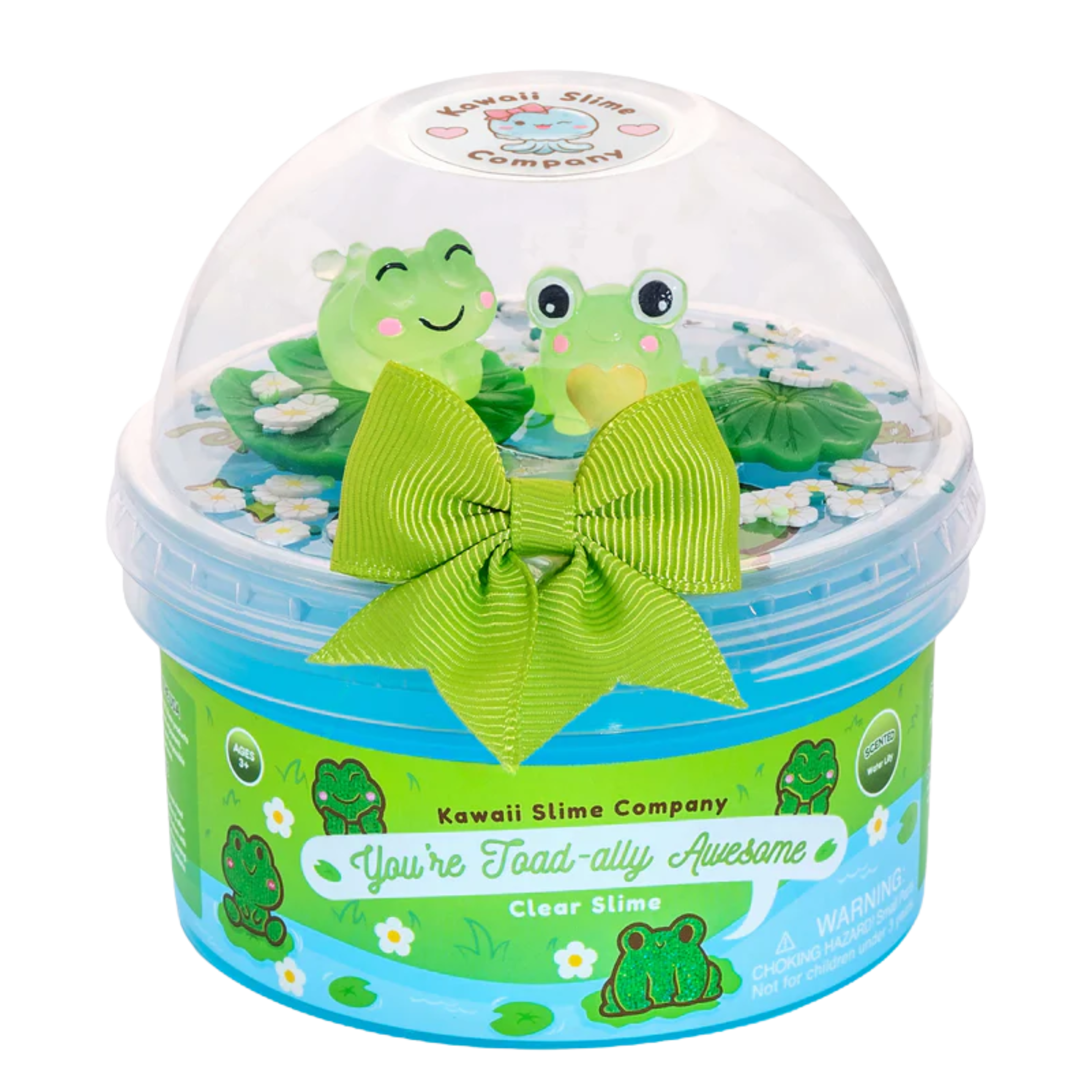 Image of You're Toad-Ally Awesome Clear Slime