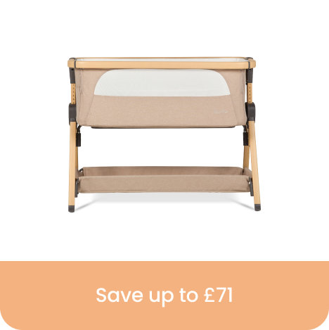 Save up to £71 on Bedside Cribs and Travel Cots