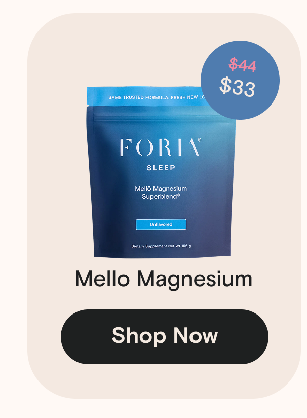 Mellö Magnesium Pouch
