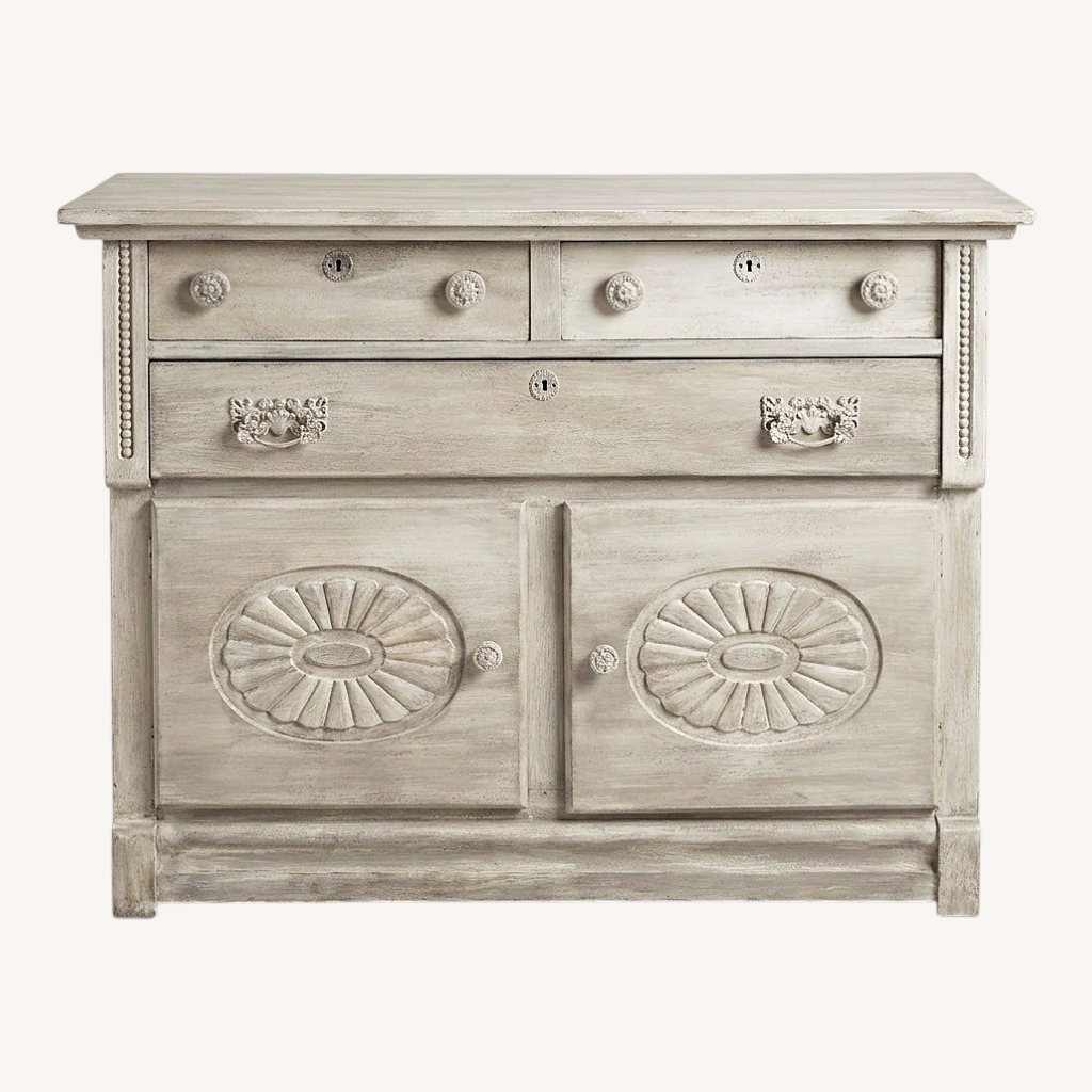 Image of Antique Dresser 100% Real Wood